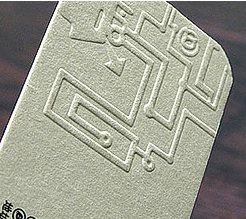 凹凸工艺，立体触感